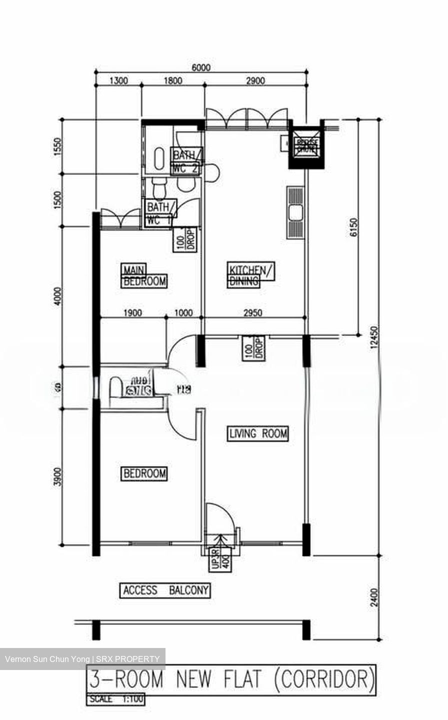 Blk 14 Saint George's Road (Kallang/Whampoa), HDB 3 Rooms #577921781